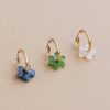 Earrings Wolf & Moon | Mini Flowers Set I