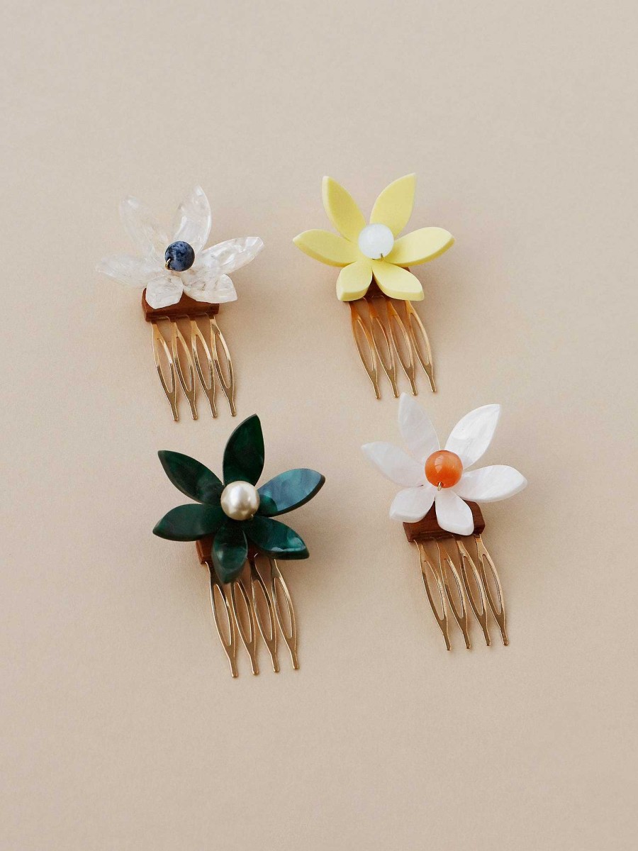 Headpieces Wolf & Moon | Lily Hair Comb