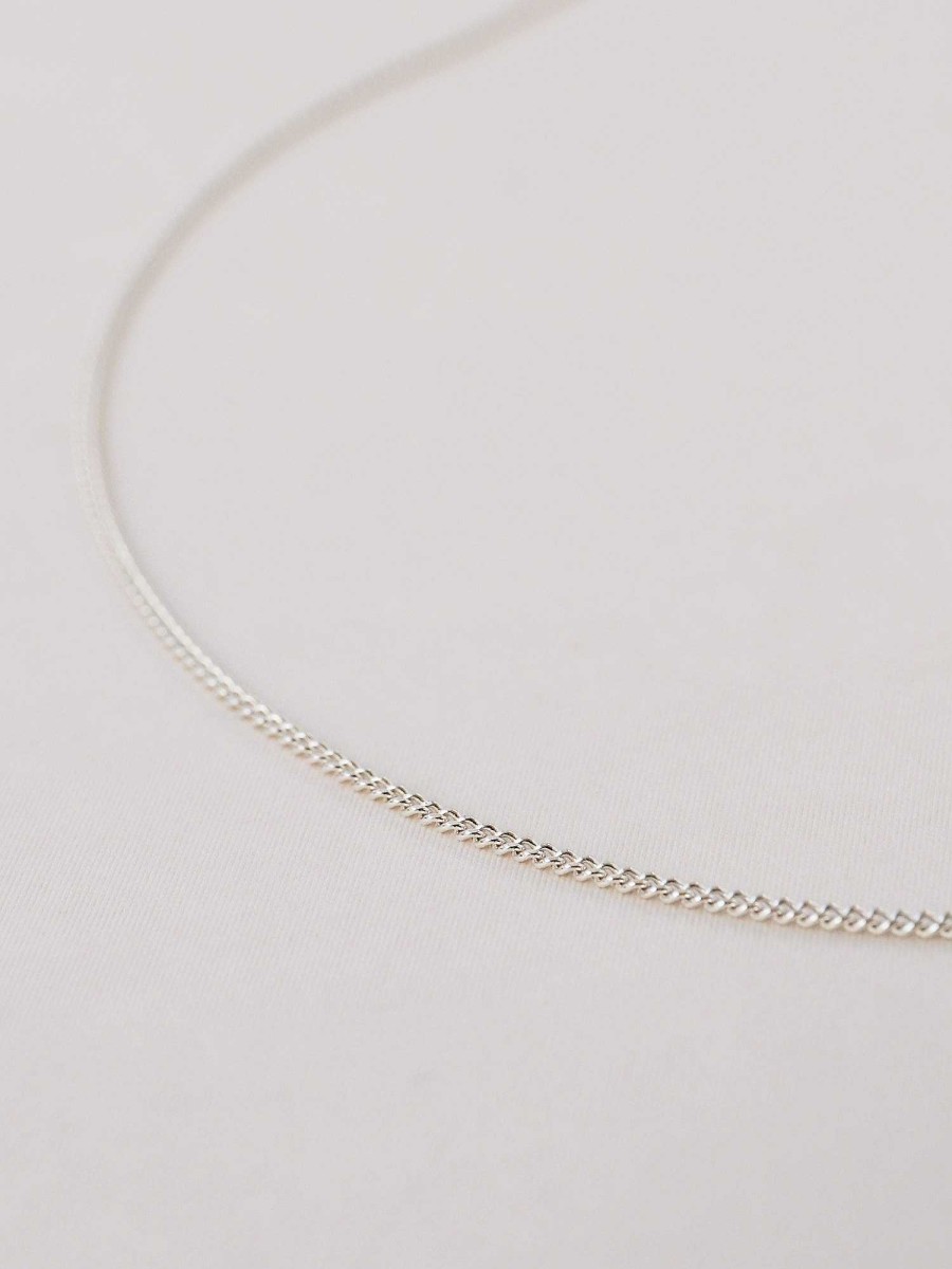 Necklaces Wolf & Moon | Fine Curb Chain