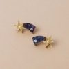 Earrings Wolf & Moon | Shooting Star Studs