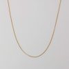 Necklaces Wolf & Moon | Gold-Filled Box Chain